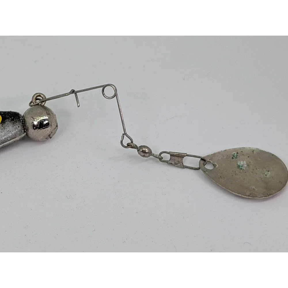 Vintage Micro‎ Minnow Swim Bait With Jig Spinner